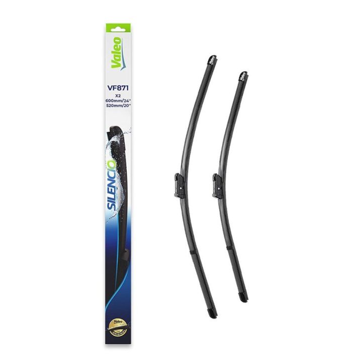 Silecek Süpürgesi Silencio X-TRM Flat Blade Audi TT İçin (2014-) (650+520 MM) - VALEO 577871
