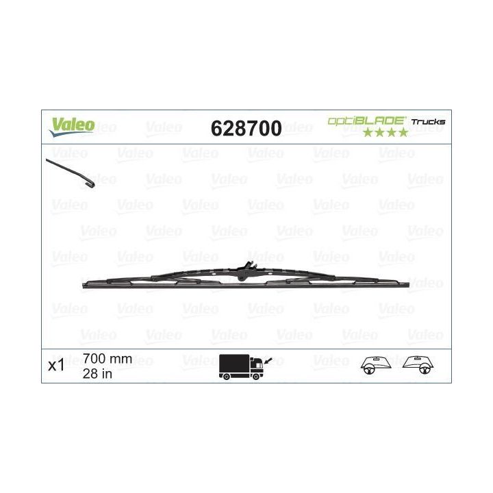 Silecek Süpürgesi Opti Blade (Tekli) 700 MM - VALEO 628700
