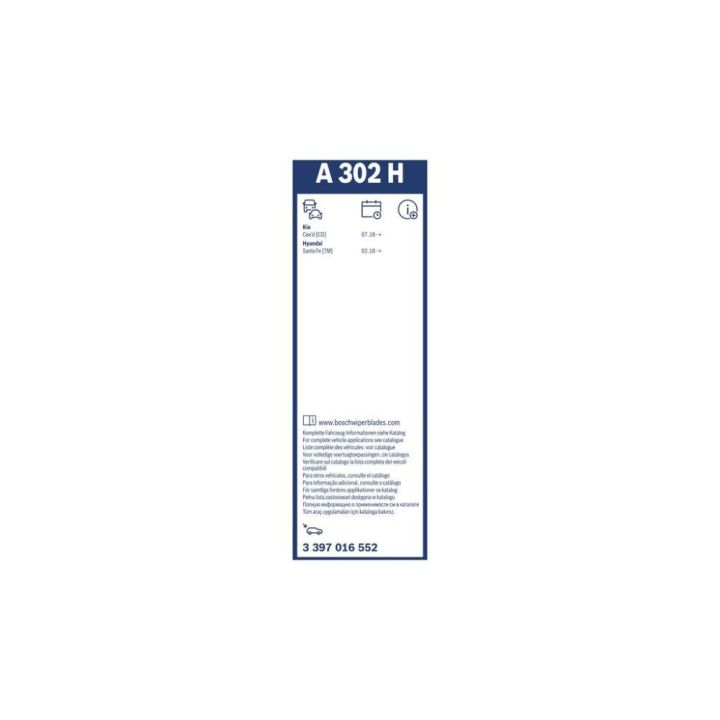 Bosch Aerotwin Arka Cam Sileceği 300 mm - BOSCH 3397016552