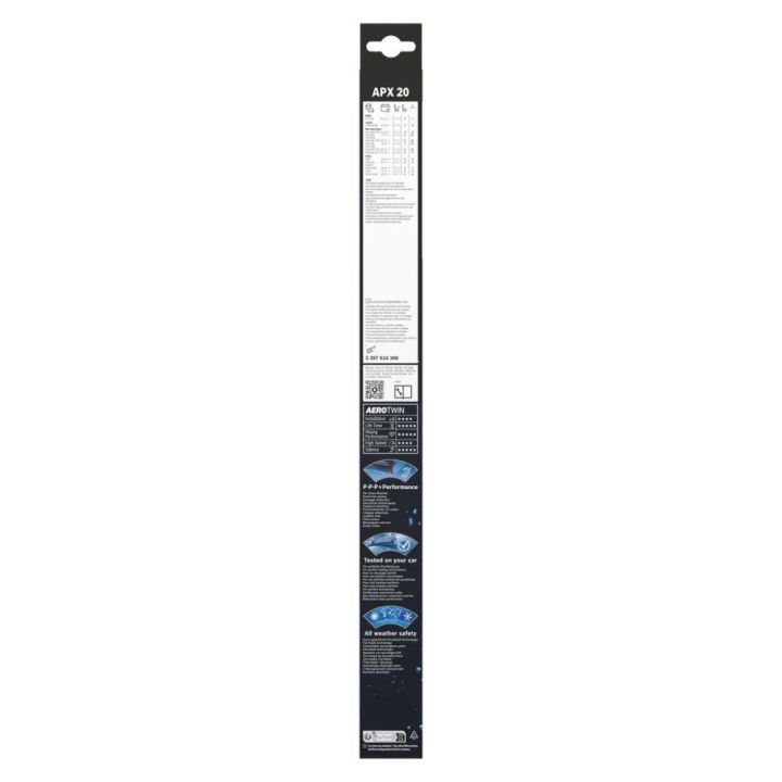 Volvo S90 V90 XC40 XC90 Tekli Silecek Aerotwin Plus 500 mm (2008-) - BOSCH 3397016308