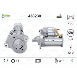 Marş Motoru Ford Focus II Volvo C30 V40 S40 - VALEO 438230