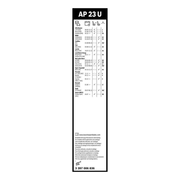 Aerotwin Plus Muz Silecek 575 Mm - Bosch 3397006836