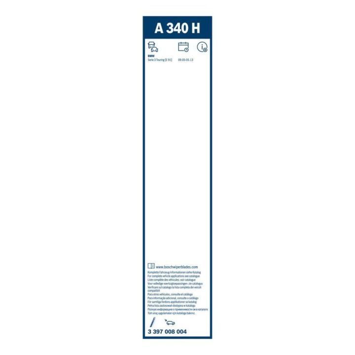 Arka Cam Sileceği Aerotwin 340mm BMW 3 Serisi Touring (2005-2012) - Bosch 3397008004