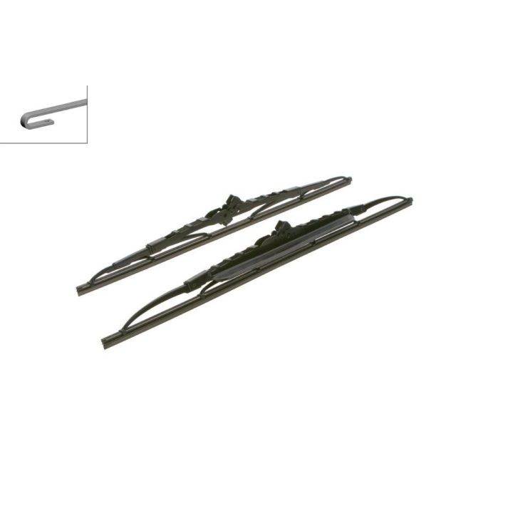 Twin Rüzgarlıklı Silecek Seti 500/450 mm Micra Corsa Saxo 106 (1992-2005) - Bosch 3397118564