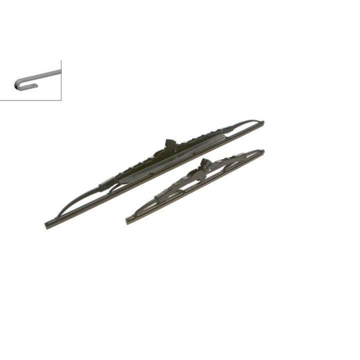 Twin Rüzgarlıklı Silecek Seti 530/340 mm Nissan Micra İçin (2010-) - Bosch 3397010406