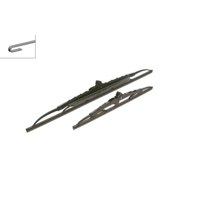 Twin Rüzgarlıklı Silecek Seti 530/340 mm Nissan Micra İçin (2010-) - Bosch 3397010406