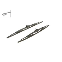 Twin Spoilerli Ön Cam Silecek Takımı 530/475 mm Golf III IV Bora Polo Audi A3 - Bosch 3397001584