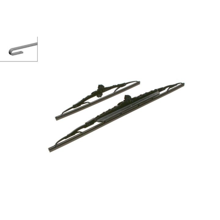 Twin Rüzgarlıklı Silecek Seti 575/360 MM Nissan Note Juke II Spark Mazda Modeller İçin - Bosch 3397010404