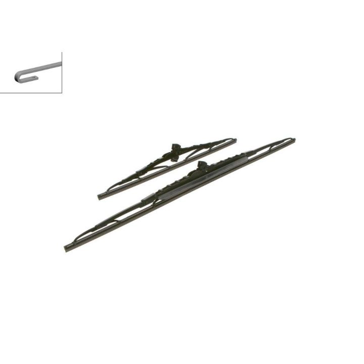 Twin Rüzgarlıklı Silecek Seti 650/400 MM Universal Uyumlu Tüm Araçlar İçin - Bosch 3397118325