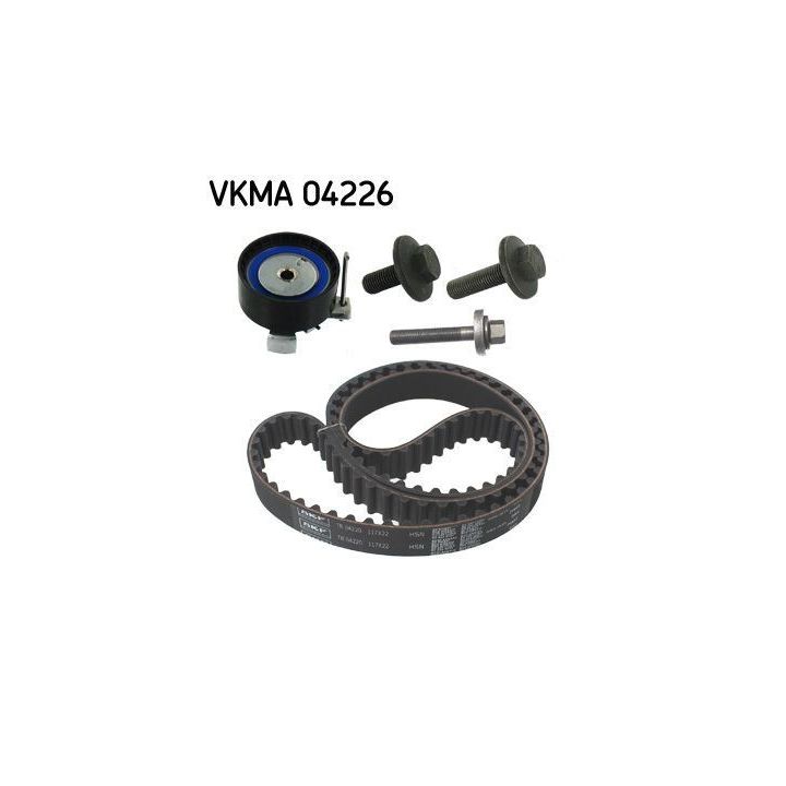 Triger Kayış Seti 117 Diş Ford B-Max C-Max Fiesta V-VI Focus II-III Mondeo IV 1.6 Zetec-S (2005-) - SKF VKMA04226