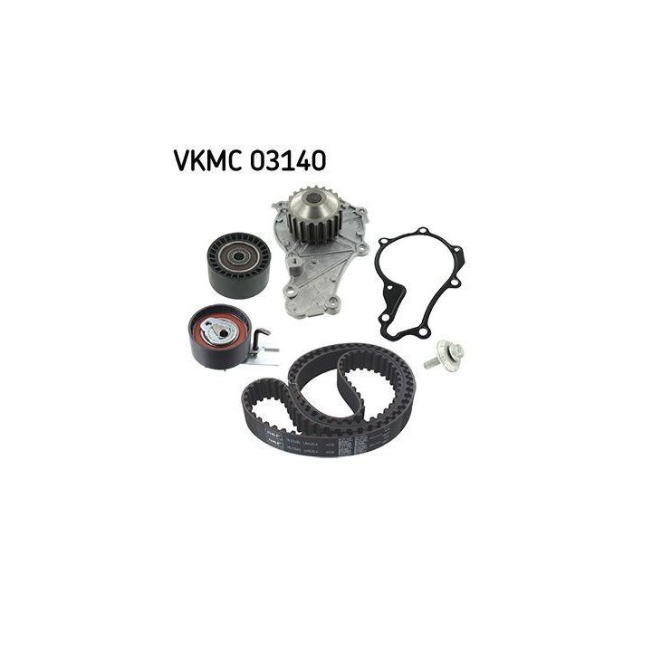 Triger Kayış Seti Ve Su Pompası Ford Fiesta PSA 1.4 HDI/TDCI Mazda 2 Toyota Aygo - SKF VKMC03140