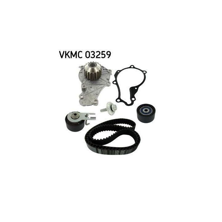 Triger Kayış Seti Ve Su Pompası Ford Focus II C-Max PSA 1.6 HDI/TDCI İçin - SKF VKMC03259