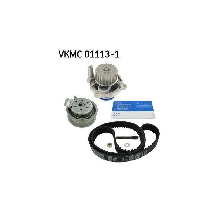 Triger Kayışı Seti Ve Su Pompası VW Golf IV V Bora Caddy III Passat Jetta III Skoda Audi A3 A4 (1998-2005) - SKF VKMC01113-1