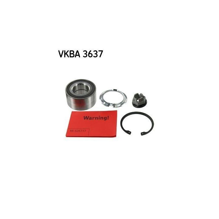 Aks Rulmanı Kiti Renault Clio III Kangoo Megane II Nissan Micra (2003-) - SKF VKBA3637