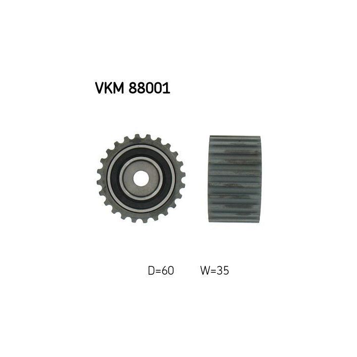 Zamanlı Kayış Yönlendirici Kasnak BMW Mercedes Audi (1995-2010) - SKF VKM88001