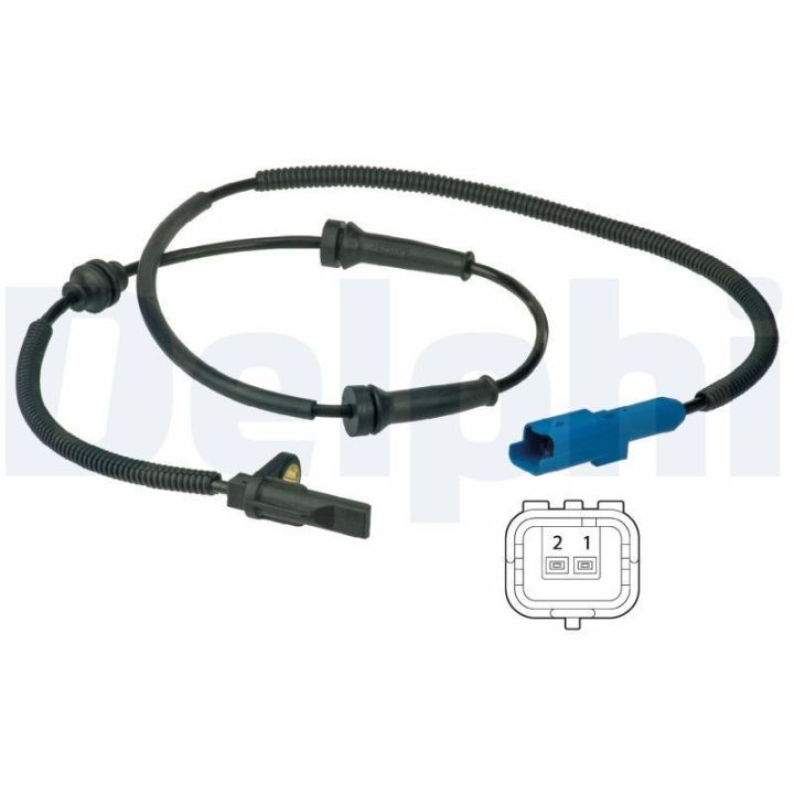 Abs Hız Sensörü Ön Citroen C3 Picasso C4 Cactus C-Elysee Peugeot 207 208 301 (2006-) - Delphi SS20390