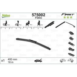 Muz Tipi Silecek Süpürgesi 400mm - VALEO 575002