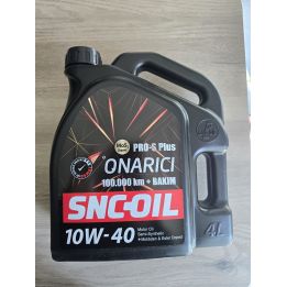 SNC-OIL Pro-S Plus Onarıcı 10W-40 4 Litre (100.000 km + Bakım)