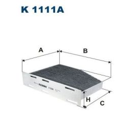 Karbonlu Kabin Polen Filtresi VW Golf V Passat Caddy III Audi A3 Seat Altea Skoda Octavia İçin (2004-) - FILTRON K1111A