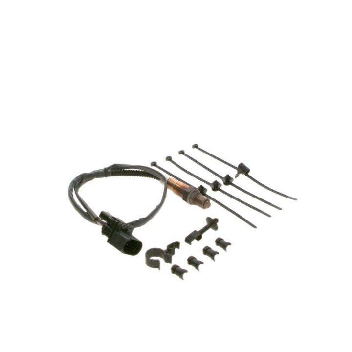 Oksijen Lambda Sensörü (5 Kutuplu 750mm) Audi A3 A4 A6 TT Seat Leon Toledo İçin (1999-2009) - BOSCH 0258007353