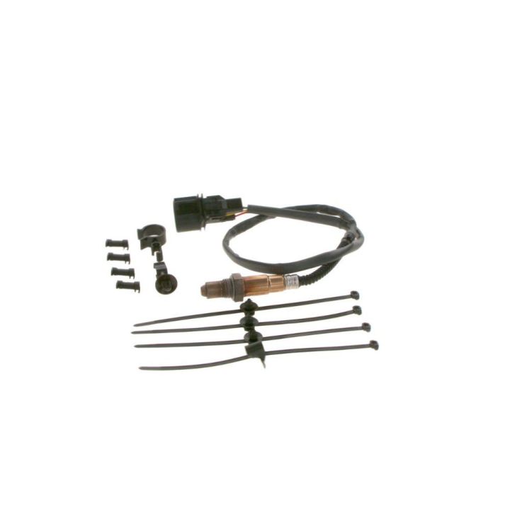 Oksijen Lambda Sensörü (5 Kutuplu 750mm) Audi A3 A4 A6 TT Seat Leon Toledo İçin (1999-2009) - BOSCH 0258007353