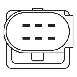 Oksijen Lambda Sensörü AQN (5 Kutuplu 1720mm) VW Bora Beetle Golf V Audi A8 Q7 İçin (2000-) - BOSCH 0258007361