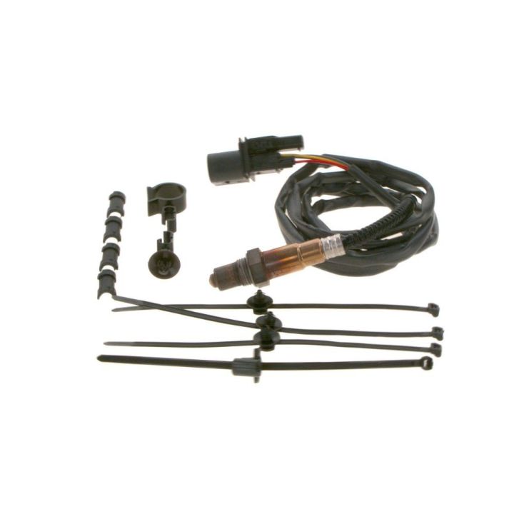 Oksijen Lambda Sensörü AQN (5 Kutuplu 1720mm) VW Bora Beetle Golf V Audi A8 Q7 İçin (2000-) - BOSCH 0258007361
