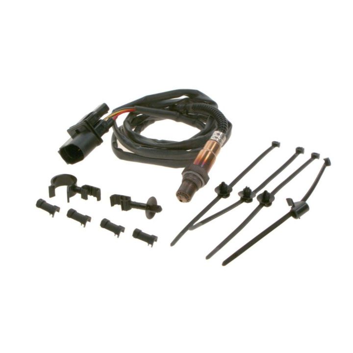 Oksijen Lambda Sensörü AQN (5 Kutuplu 1720mm) VW Bora Beetle Golf V Audi A8 Q7 İçin (2000-) - BOSCH 0258007361
