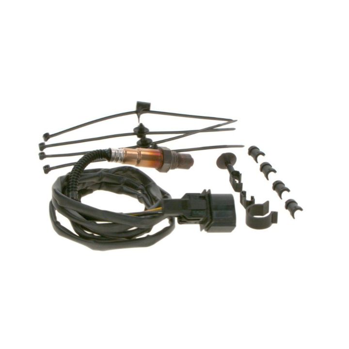 Oksijen Lambda Sensörü AQN (5 Kutuplu 1720mm) VW Bora Beetle Golf V Audi A8 Q7 İçin (2000-) - BOSCH 0258007361