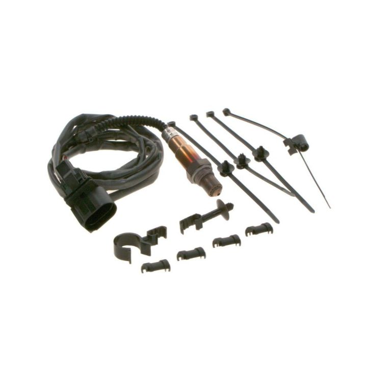 Oksijen Lambda Sensörü AQN (5 Kutuplu 1720mm) VW Bora Beetle Golf V Audi A8 Q7 İçin (2000-) - BOSCH 0258007361