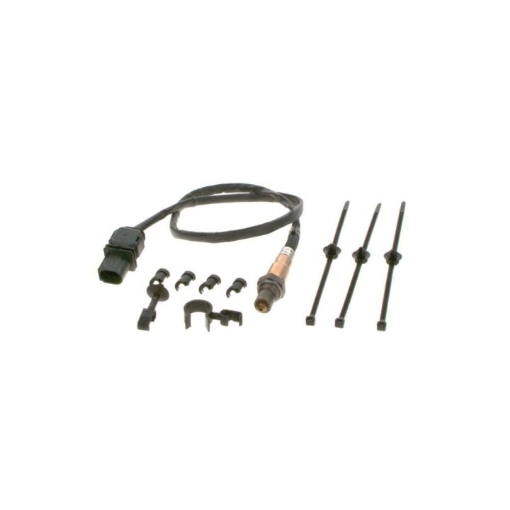 Oksijen Sensörü VW Golf V VI Passat Audi A3 A4 Seat Ibiza Skoda Octavia İçin (2004-) - BOSCH 0258017178