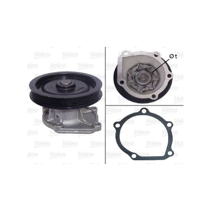 Su Pompası Toyota Corolla 1.9 İçin (1992-1995) - VALEO 506610