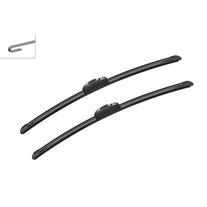 Ön Cam Silecek Takımı Aerotwin 530/530 MM Renault Kangoo Clio II Peugeot P206 VW Passat Audi A4 İçin - BOSCH 3397118903