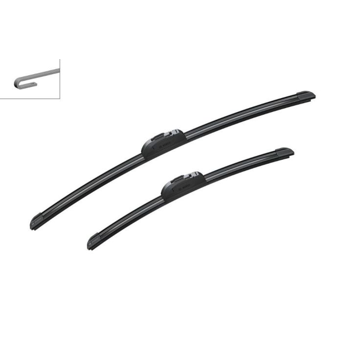 Ön Silecek Süpürgesi Takımı Aerotwin Retro 550/400 MM Fiesta Fusion I10 Accent Dokker Lodgy Aveo Kalos İçin - BOSCH 3397118984