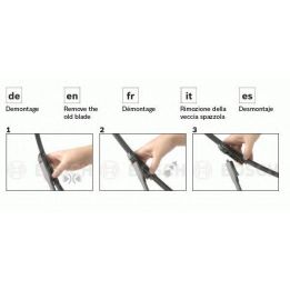 Aerotwin Ön Silecek Takımı 650/475 MM Mercedes-Benz W176, Audi A3, BMW E90, BMW F30 Ve BMW X1 E84 İçin - BOSCH 3397118929