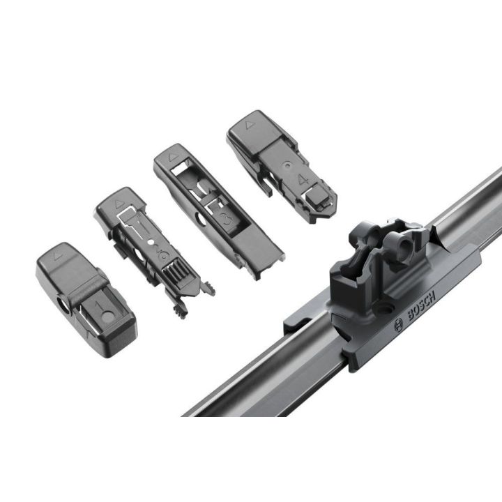 Muz Tipi Tek Silecek Süpürgesi Aerotwin Plus 425MM 4 Adaptör İle Çeşitli Araçlara Uyumlu - BOSCH 3397006944