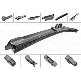 Silecek Süpürgesi Aerotwin Plus 550 MM Tekli Audi BMW Ford Ka Fiat Stilo (2007-) Uyumlu Muz Tipi - BOSCH 3397006949