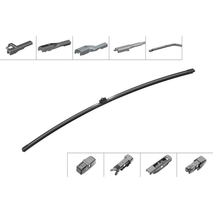 Silecek Süpürgesi Aerotwin Plus 750 MM Tekli 4 Adaptörlü Geniş Uyumlu Muz Tipi - BOSCH 3397006954