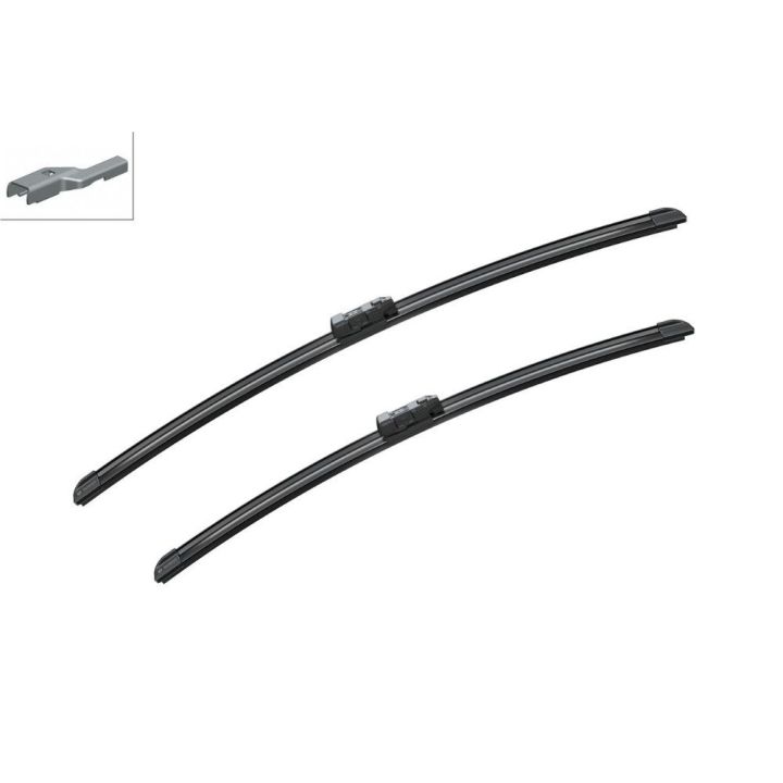 Silecek Süpürgesi AeroTwin Ön 600-530MM Takım VW Tiguan Range Rover Evoque İçin (2007-) - BOSCH 3397007430