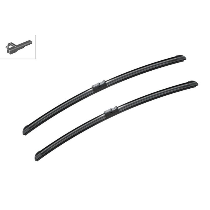 Silecek Süpürgesi AeroTwin Ön 600-600MM Mercedes-Benz W204 W212 C218 C207 Serisi İçin (2007-) - BOSCH 3397118938