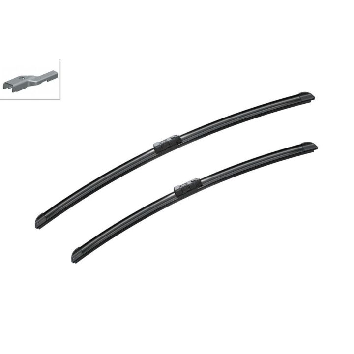Ön Aerotwin Muz Tipi Silecek Süpürgesi Seti 640-575MM Mercedes W166 W167 İçin (2011-) - BOSCH 3397007854