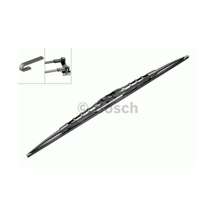 Twin Ön Sol Silecek Süpürgesi Tekli 700mm MB Actros Axor Atego Daf Man Volvo Scania İçin - BOSCH 3397018170
