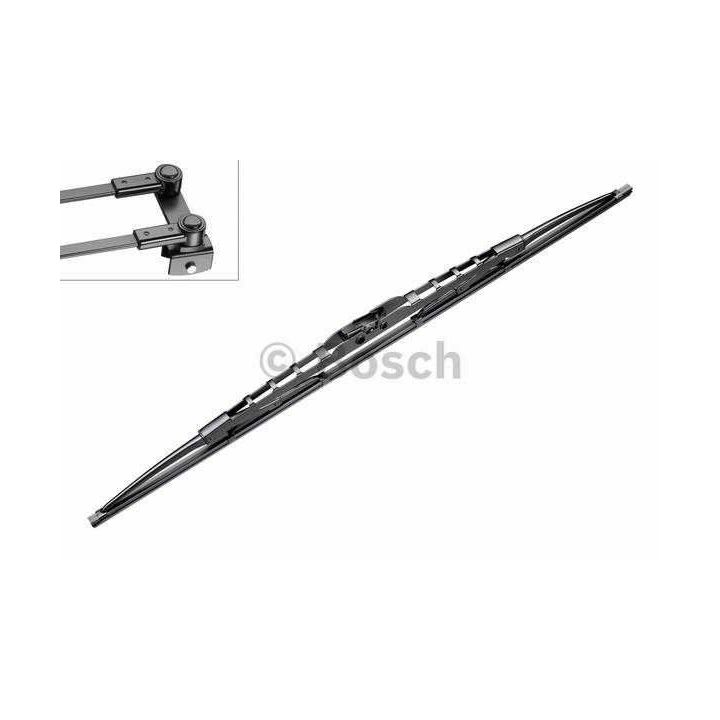 Twin Ön Silecek Süpürgesi Tekli 800mm MB O-405 Unimog Man Volvo Temsa Neoplan İçin - BOSCH 3397011425
