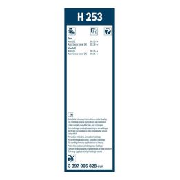 Arka Cam Sileceği Plastik 250mm Opel Astra K İçin (2015-) - BOSCH 3397005828