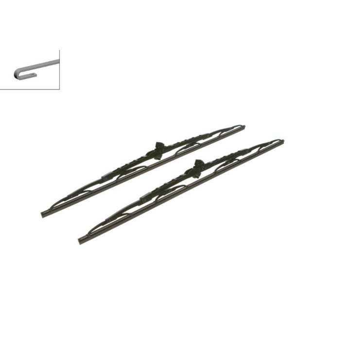 Silecek Süpürgesi Classic Wiper Takım Eco Universal 603C (600/600 mm) - Bosch 3397005772