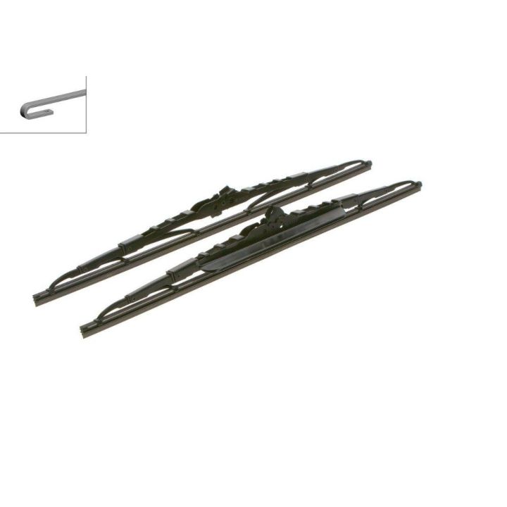 Ön Cam Silecek Takımı Twin Spoiler 450/450mm Astra F Combo B Civic (1986-) - BOSCH 3397118506