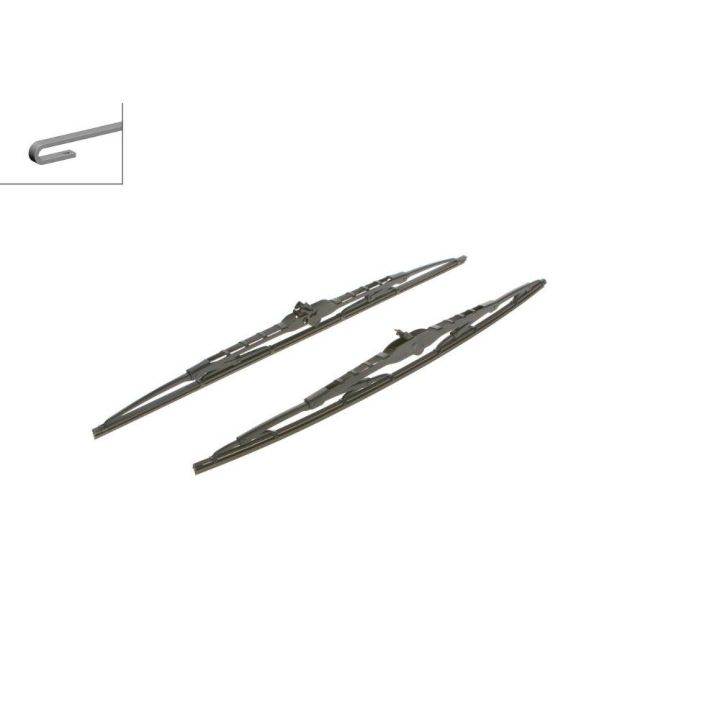 Twin Rüzgarlıklı Silecek Seti 550/530mm Audi A6 TT İçin (1994-) - BOSCH 3397001582