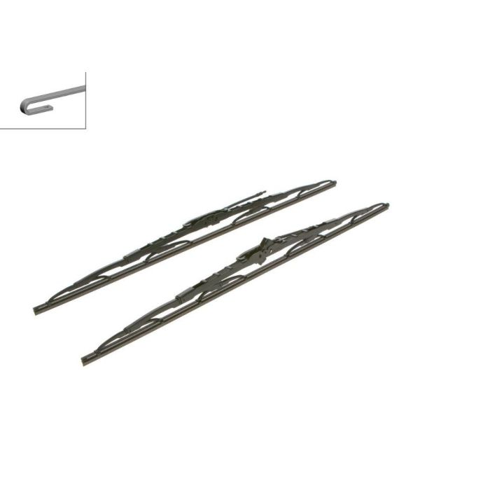 Aerotwin Silecek Süpürgesi Su Fıskiyeli 600/600 MM Renault Master Opel Movano Nissan Interstar İçin - BOSCH 3397118309