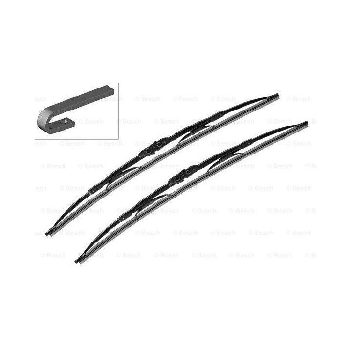 Twin Silecek Seti 650/400 MM Peugeot 206 İçin (1998-2009) - BOSCH 3397118324