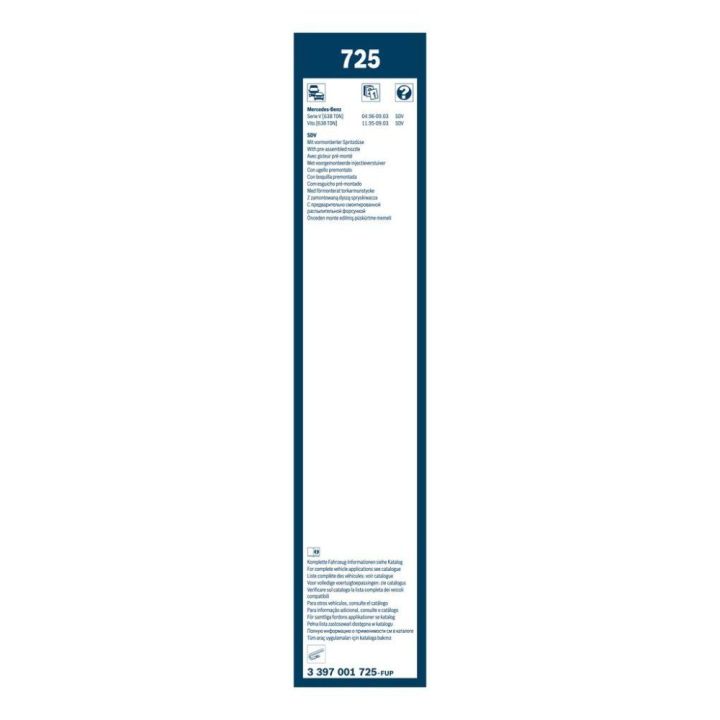 Ön Cam Silecek Takımı Twin 650/550 MM Mercedes Vito İçin (1995-2003) - BOSCH 3397001725